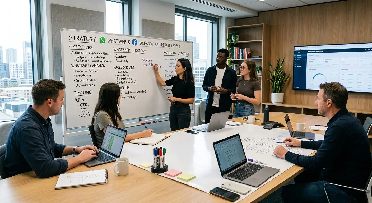 Mapping out a successful WhatsApp and Facebook outreach strategy