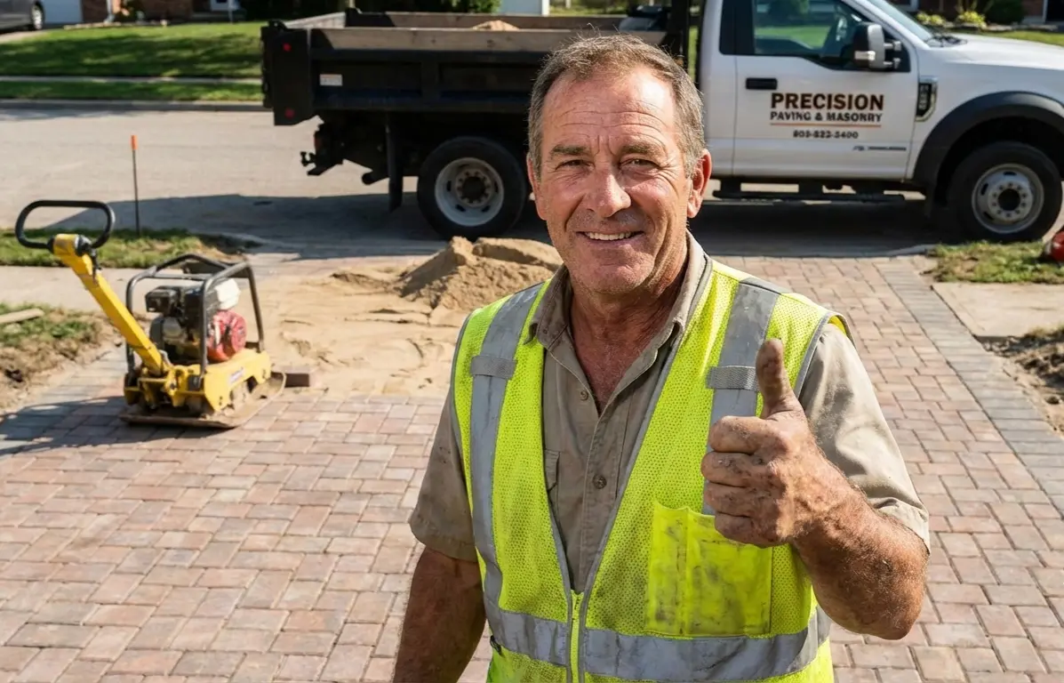 Paving Contractor using mobile website to get leads in South Africa